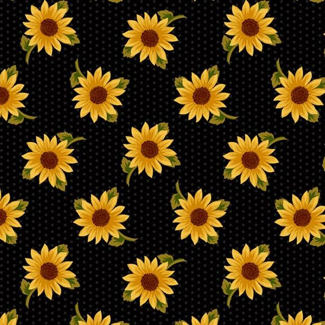 FLANNELSUNFLOWERS500